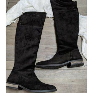Women's Tall Boots b.o.c. distressed Black Borman